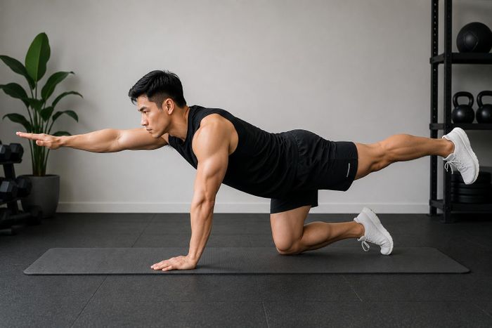 Chim chó là bài tập được nhiều chuyên gia phục hồi chức năng và y học thể thao sử dụng nhằm cải thiện khả năng kiểm soát thân mình, sự phối hợp vận động.