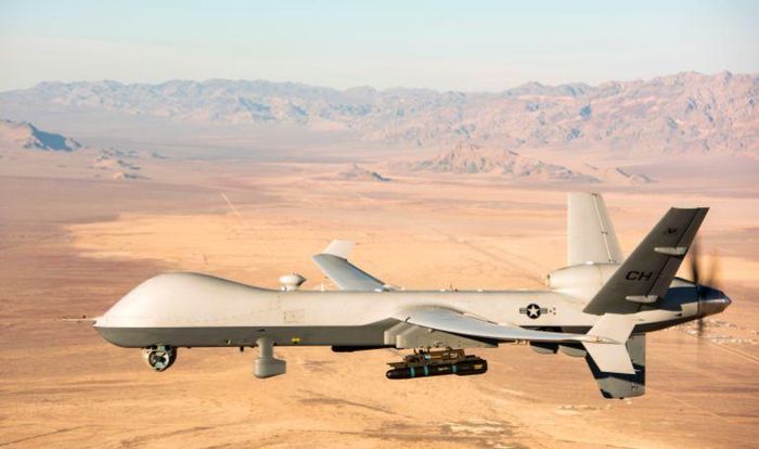 Máy bay không người lái (UAV) MQ-9 Reaper của Mỹ. Ảnh: Không quân Mỹ/AFP
