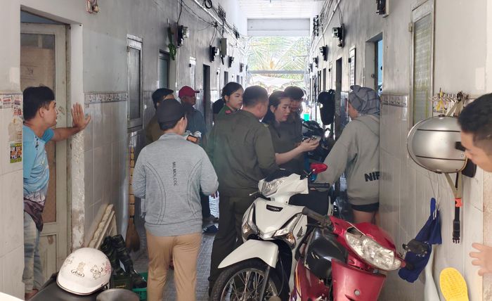Công an xã Bình Chánh cho biết đơn vị đang thực hiện cao điểm 45 ngày đêm làm sạch địa bàn theo chủ trương của Công an TP.HCM. Ảnh: N.TÂN