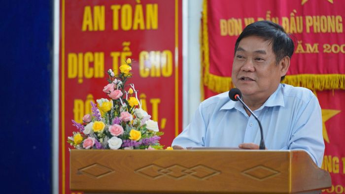  Ông Võ Thành Giàu, Phó Giám đốc Sở Nông nghiệp và Môi trường TP.HCM phát biểu chỉ đạo tại hội nghị. Ảnh: QH 