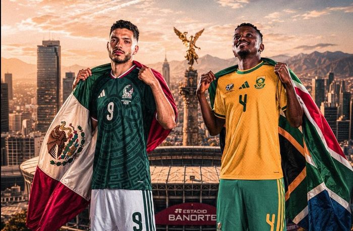  Mexico gặp Nam Phi là trận mở màn World Cup 2026. 