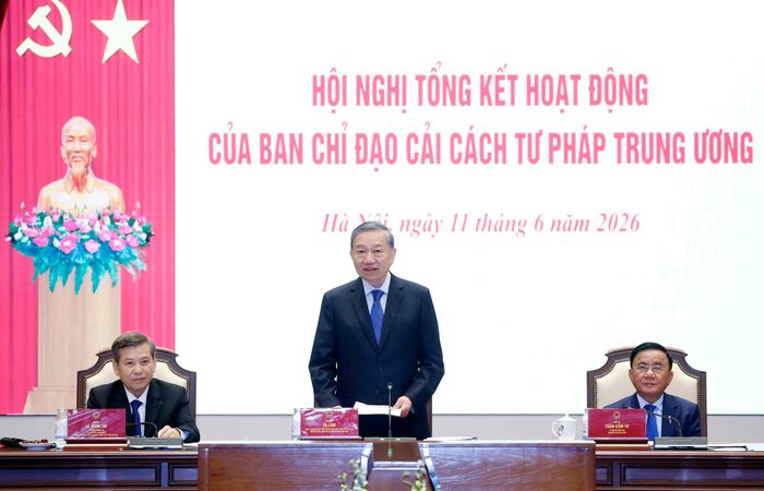 Tổng Bí thư, Chủ tịch nước Tô Lâm phát biểu