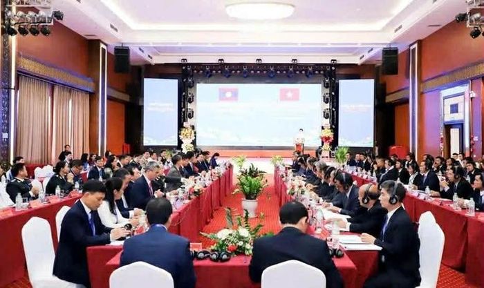 Hội nghị tư pháp các tỉnh có chung đường biên giới Việt-Lào lần thứ V (năm 2022). Ảnh: Bộ Tư pháp