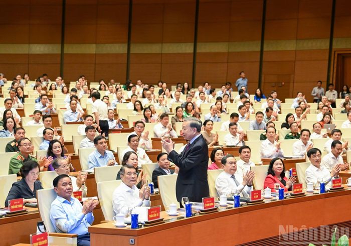 Tổng Bí thư, Chủ tịch nước Tô Lâm chủ trì hội nghị. (Ảnh: DUY LINH)