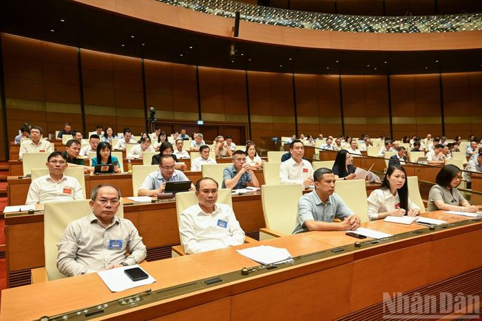 Các đại biểu dự hội nghị. (Ảnh: DUY LINH)