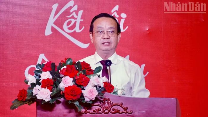 Ông Bùi Minh Thạnh, Phó Chủ tịch Ủy ban nhân dân Thành phố Hồ Chí Minh phát biểu.