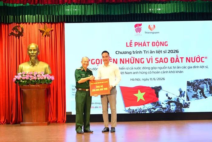 Đại diện một doanh nghiệp ủng hộ chương trình.