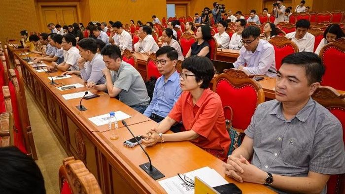 Các đại biểu tham dự hội nghị. (Ảnh: BẢO LONG)