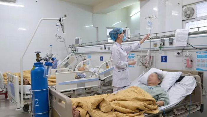 Một bệnh nhân điều trị tại Bệnh viện Nội tiết Trung ương. (Ảnh minh họa)
