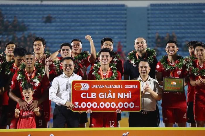 Thể Công Viettel giành ngôi á quân V-League