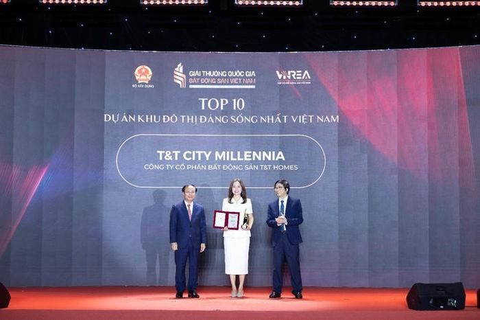 T&T City Millennia được vinh danh "TOP 10 Dự án Khu đô thị đáng sống nhất Việt Nam"