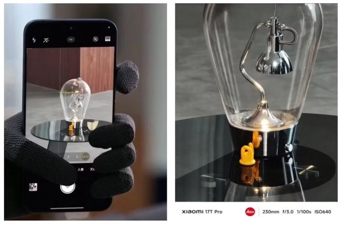 Trong phần trình diễn ngắn nhưng đầy ấn tượng, robot của Xiaomi đã sử dụng bàn tay sinh học để nâng chiếc Xiaomi 17T Pro, sau đó thao tác các phím vật lý nhằm điều chỉnh zoom trước khi tự động thực hiện thao tác chụp ảnh, cho thấy khả năng tương tác với thiết bị điện tử ngày càng tiệm cận hành vi của con người.