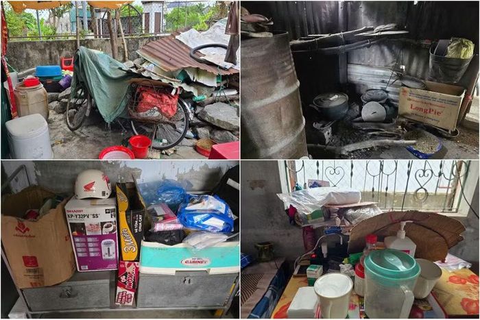 Trong nhà chẳng có tài sản nào đáng giá.