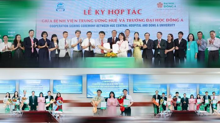 Trường Đại học Đông Á và Bệnh viện Trung ương Huế chính thức ký kết hợp tác đào tạo nguồn nhân lực lĩnh vực y tế