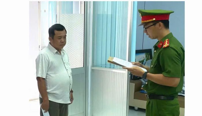 Bị can Nhan Thanh Liêm.