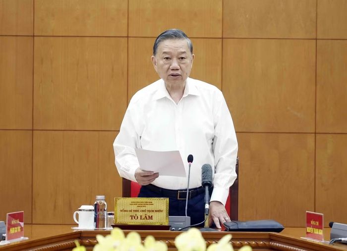 Tổng Bí thư, Chủ tịch nước Tô Lâm. Ảnh: PV.