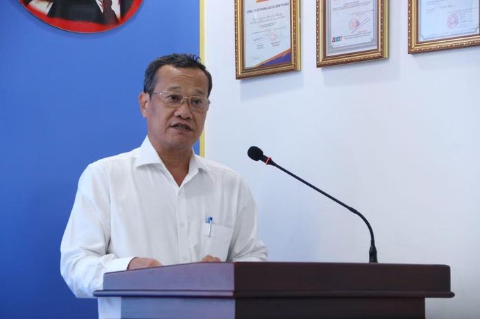 Ông Nguyễn Trần Nghiêm Vũ, Tổng Giám đốc Công ty Cổ phần Cao su Bến Thành