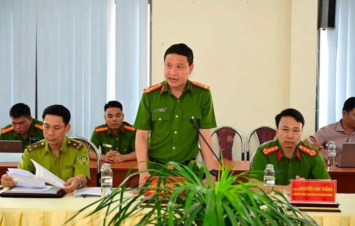 Thượng tá Nguyễn Ngọc Quỳnh, Phó trưởng phòng 3 - Cục Cảnh sát PCTP về môi trường thông tin về kết quả thực hiện Kế hoạch 628.