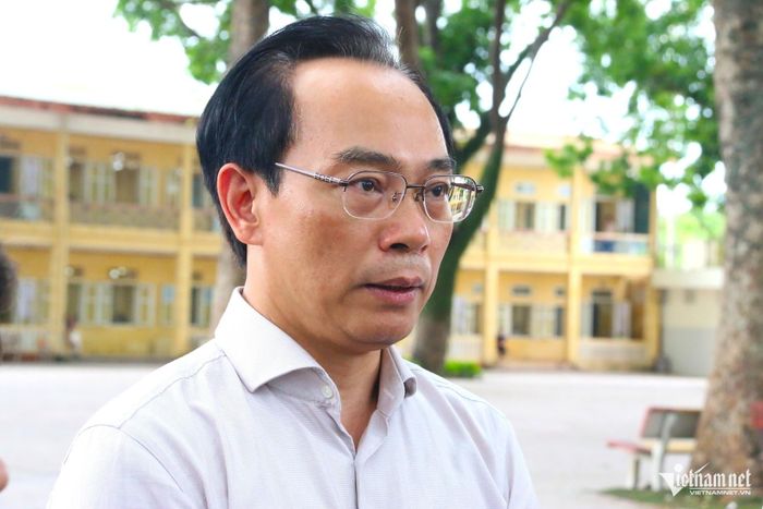 Bộ trưởng Bộ GD-ĐT Hoàng Minh Sơn. Ảnh: Thanh Hùng