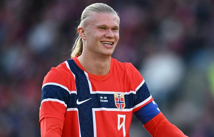 Haaland lần đầu dự ngày hội bóng đá lớn nhất hành tinh - Ảnh: Uefa