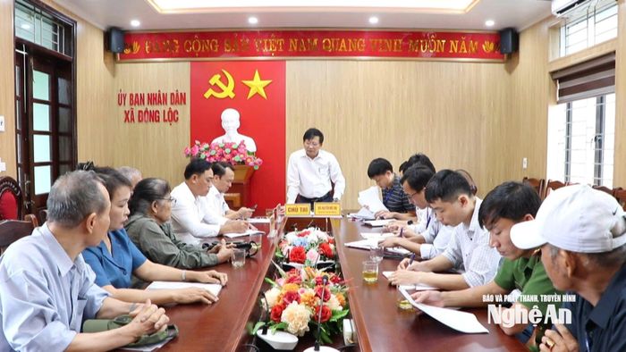 Toàn cảnh cuộc làm việc. Ảnh: Thanh Nga
