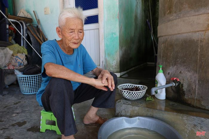 Gia đình ông Lê Văn Nhu là hộ nghèo nhiều năm ở xã Thạch Khê