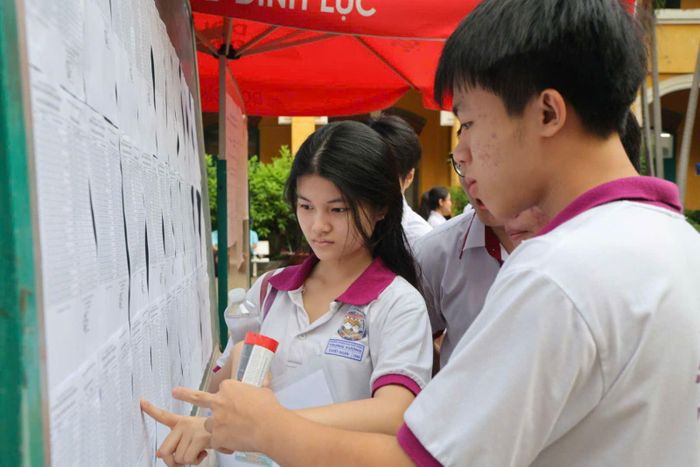 Điểm thi Trường THPT Trưng Vương, phường Sài Gòn, TP Hồ Chí Minh.