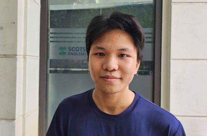 Tuấn Hiển, học sinh Trường THPT Khương Hạ (Hà Nội) đánh giá đề thi môn Ngữ văn có độ kho vừa phải.