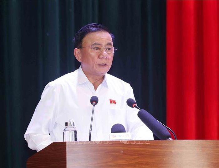 Đồng chí Trần Cẩm Tú, Ủy viên Bộ Chính trị, Thường trực Ban Bí thư. Ảnh: Phương Hoa/TTXVN