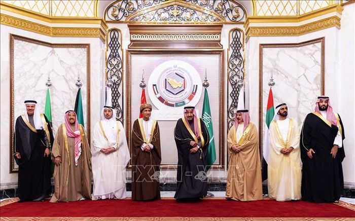 Hội nghị thượng đỉnh GCC ở Riyadh, Saudi Arabia, ngày 10/12/2019. Ảnh: AFP/TTXVN. Ảnh không cho phép bên thứ ba khai thác, chia sẻ lại.