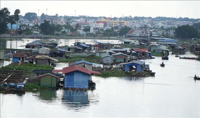 Thành phố Đồng Nai đang có chủ trường di dời, giải tỏa những hộ nuôi cá tự phát trên sông Cái đoạn qua phường Trấn Biên, thành phố Đồng Nai.