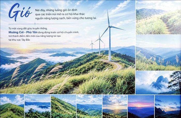 Dự án Nhà máy điện gió Risen Phù Yên (công suất 80 MW). Ảnh: Quang Quyết/TTXVN