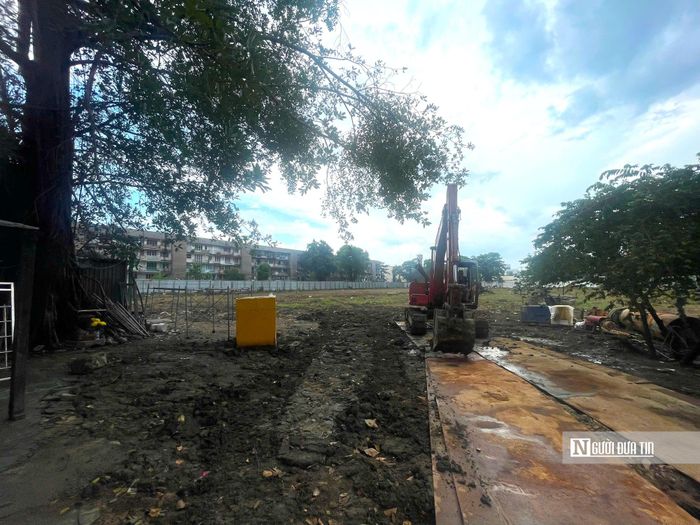 Khu đất lô số 4 và số 6 thu hồi trước đó sẽ xây dựng lại chung cư tái định cư, nhưng theo ghi nhận đến nay dự án vẫn "án binh bất động".