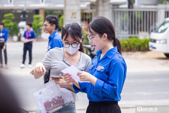 Thí sinh được hướng dẫn vào điểm thi trong kỳ thi tốt nghiệp THPT năm 2026.