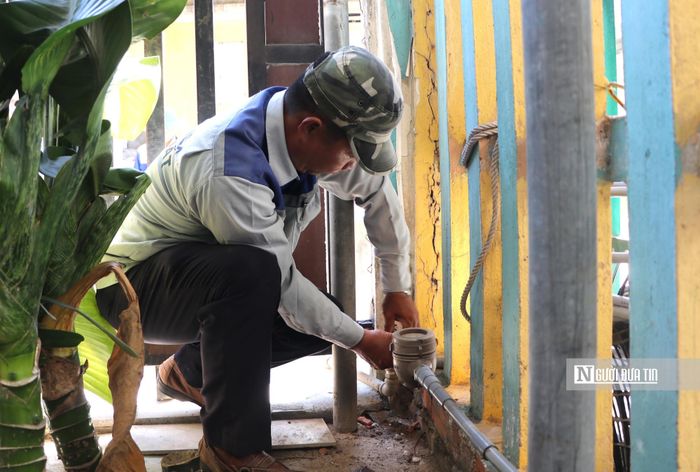 Công ty CP Vinaconex Dung Quất đã triển khai xây dựng trạm tăng áp tại khu vực gần chợ Bình Thạnh, thôn Vĩnh Trà.