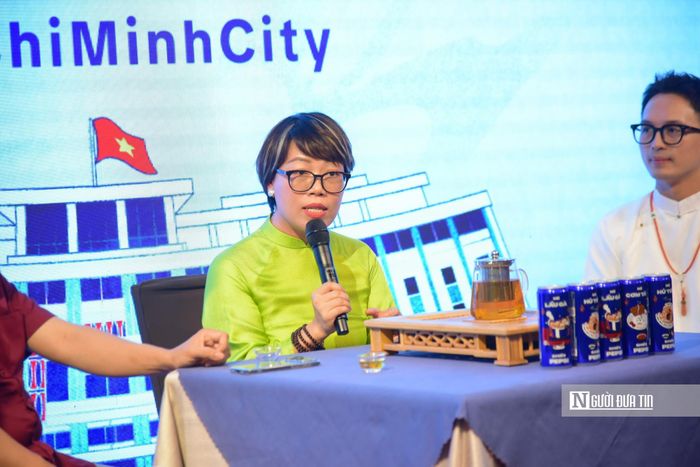Bà Nguyễn Thị Thu Hường, Phó Giám đốc Quỹ Hỗ trợ bảo tồn di sản văn hóa Việt Nam.