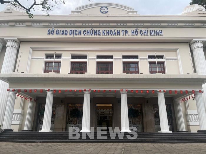 Trụ sở Sở giao dịch chứng khoán Thành phố Hồ Chí Minh. Ảnh: Trần Trung/Bnews/vnanet.vn