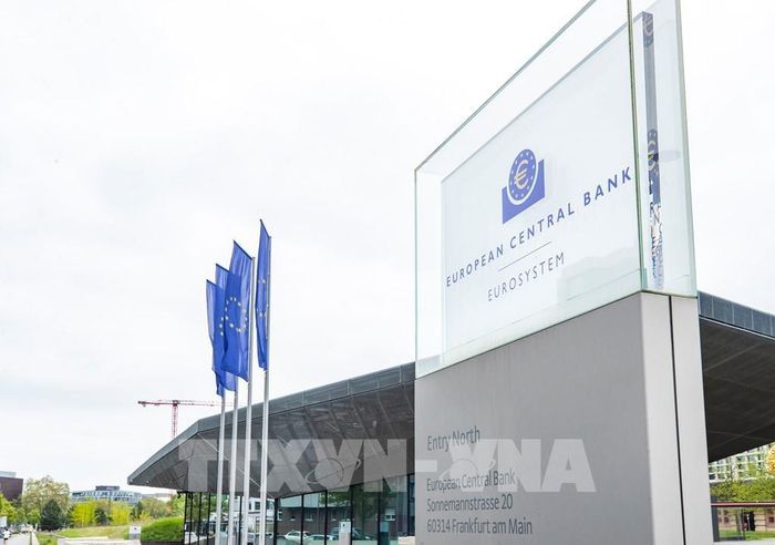 Trụ sở ECB tại Frankfurt, Đức. Ảnh: THX/TTXVN