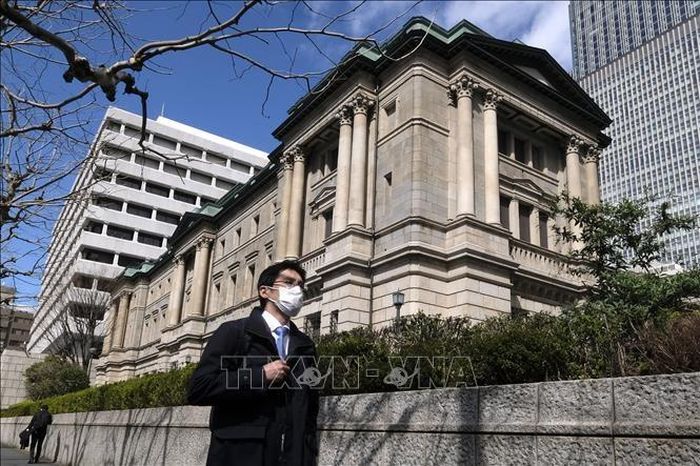 Trụ sở Ngân hàng Trung ương Nhật Bản (BoJ) tại thủ đô Tokyo. Ảnh: AFP/ TTXVN