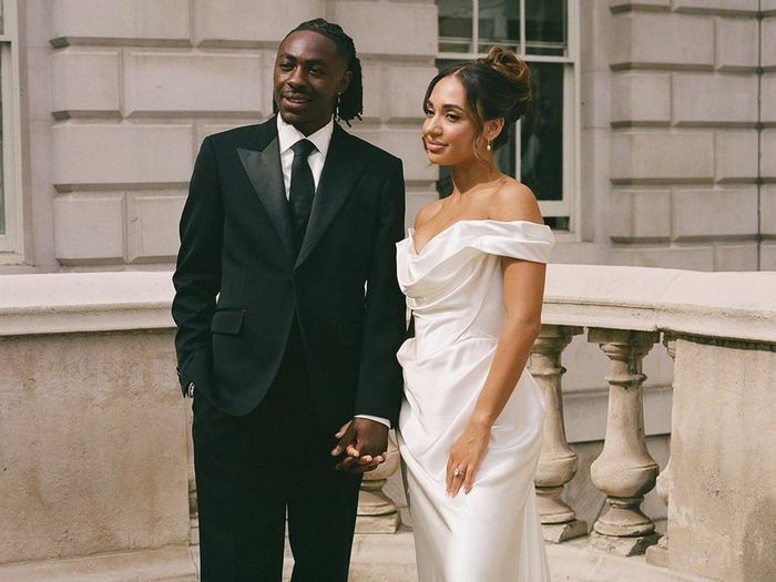 Vợ chồng Naima Corbin và Eberechi Eze