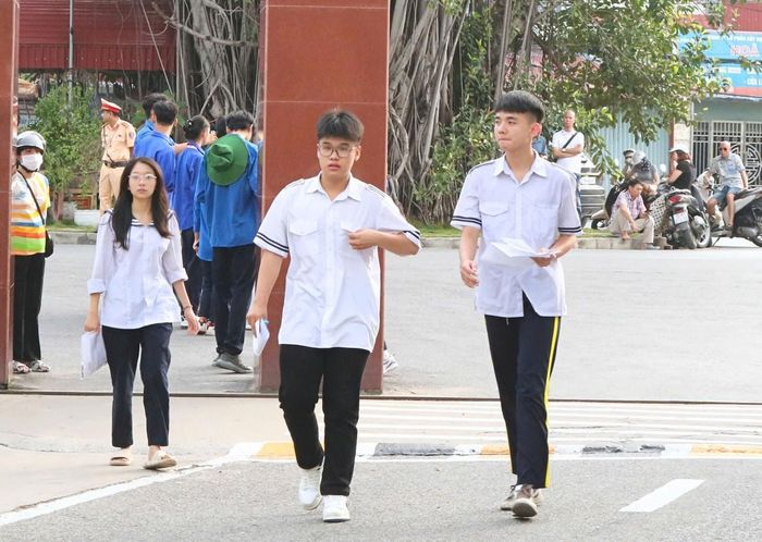 Tại Hải Phòng, môn thi Ngữ văn không có thí sinh vi pham quy chế thi, không có sự cố bất thường trong quá trình thi.