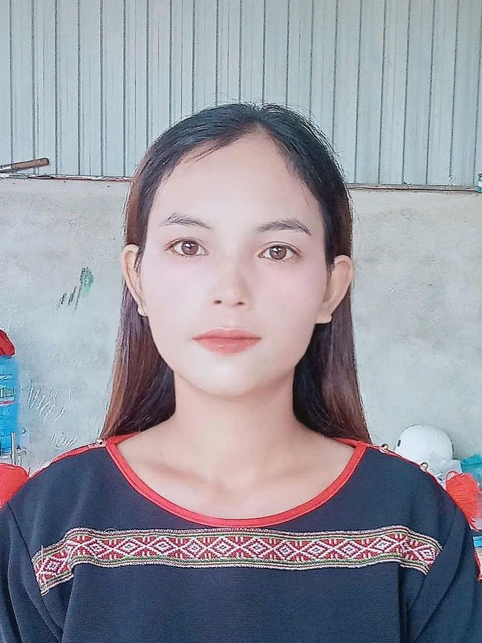Chị HHoanh Niê Chi hội phụ nữ Buôn Trăp, xã Cư M'gar, tỉnh Đắk Lắk