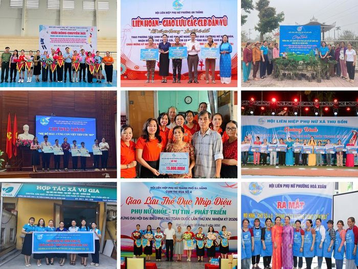 Nhiều hoạt động thiết thực được các cấp Hội triển khai sôi nổi tạo khí thế thi đua rộng khắp hướng tới Đại hội đại biểu Phụ nữ toàn quốc lần thứ XIV, nhiệm kỳ 2026-2031