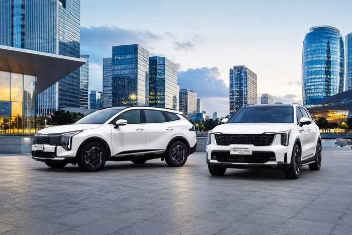 Bộ đôi SUV hybrid KIA Sorento và KIA Sportage thế hệ mới