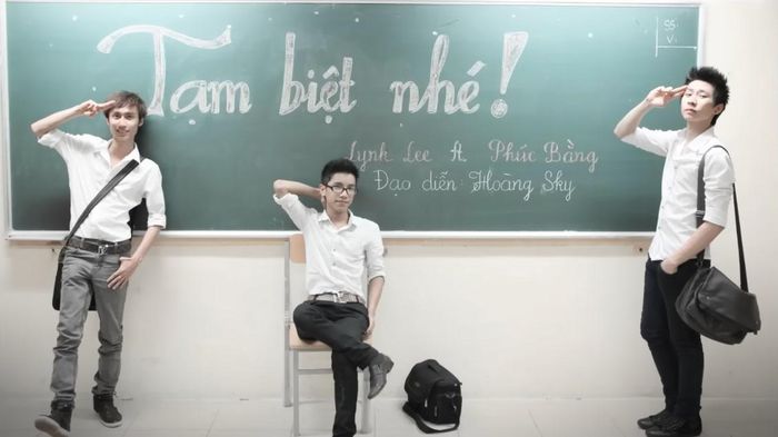 Hình ảnh trong MV “Tạm biệt nhé” - Sáng tác: Nguyễn Hoàng Linh, Thể hiện: Lynh Lee và Phúc Bằng