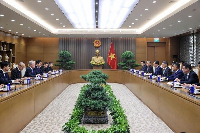 Hai bên đã trao đổi để tiếp tục thúc đẩy tiến độ một số dự án, chương trình hợp tác cụ thể - Ảnh: VGP