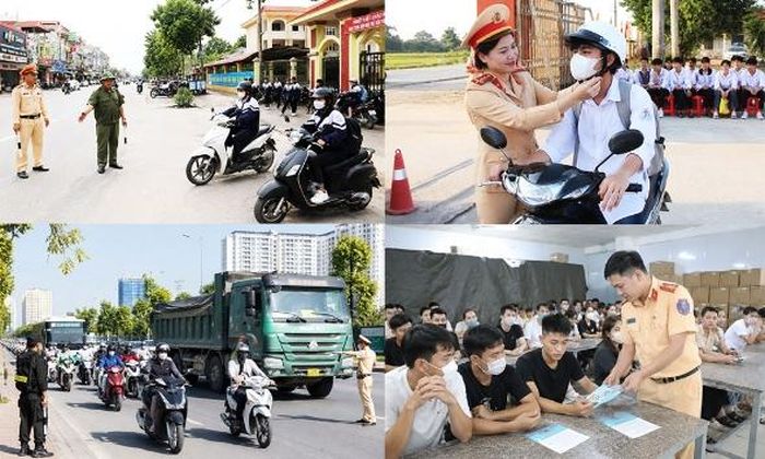 Các doanh nghiệp, cơ sở giáo dục tăng cường tuyên truyền, tổ chức ký cam kết chấp hành pháp luật giao thông.