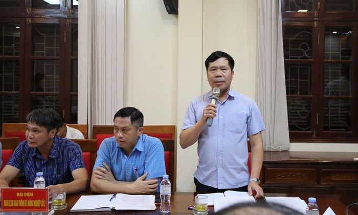  Giám đốc Ban Quản lý dự án Giao thông và Nông nghiệp tỉnh Bắc Ninh số 2 làm rõ các khó khăn, vướng mắc tại các dự án. 