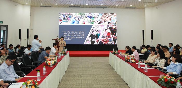 Quang cảnh buổi tập huấn. Ảnh: ĐẮC MẠNH