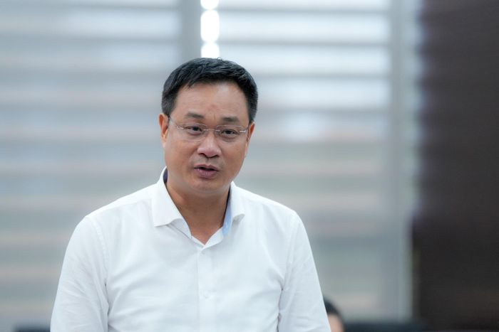 Bí thư Thành ủy Lê Ngọc Quang phát biểu tại lễ ký kết. Ảnh: T.CÔNG